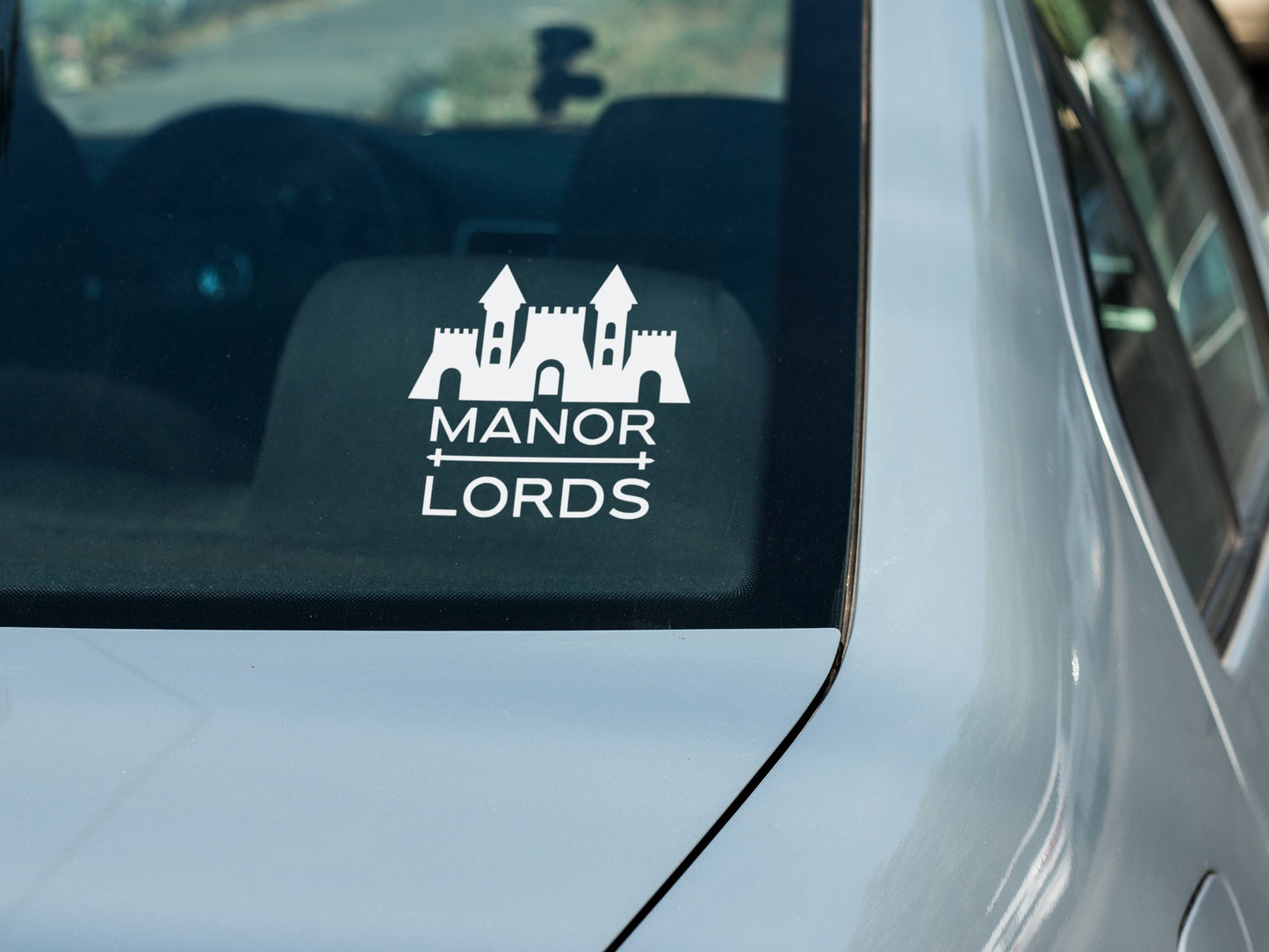 Manor Lords Vinyl decal for laptop, car, window, mirror, bumper, mug, water bottle, or more!