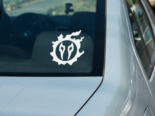FFXIV Viper Meteor Job Icon Vinyl decal for laptop, car, window, mirror, bumper, mug, water bottle, or more!  FF14 Final Fantasy 14