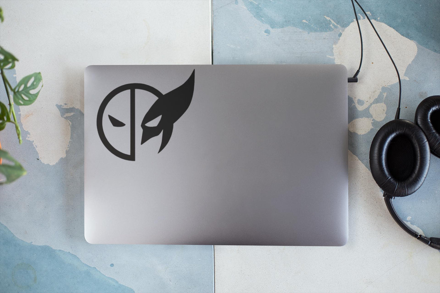 Deadpool and Wolverine Vinyl decal for laptop, car, window, mirror, bumper, mug, water bottle, or more!