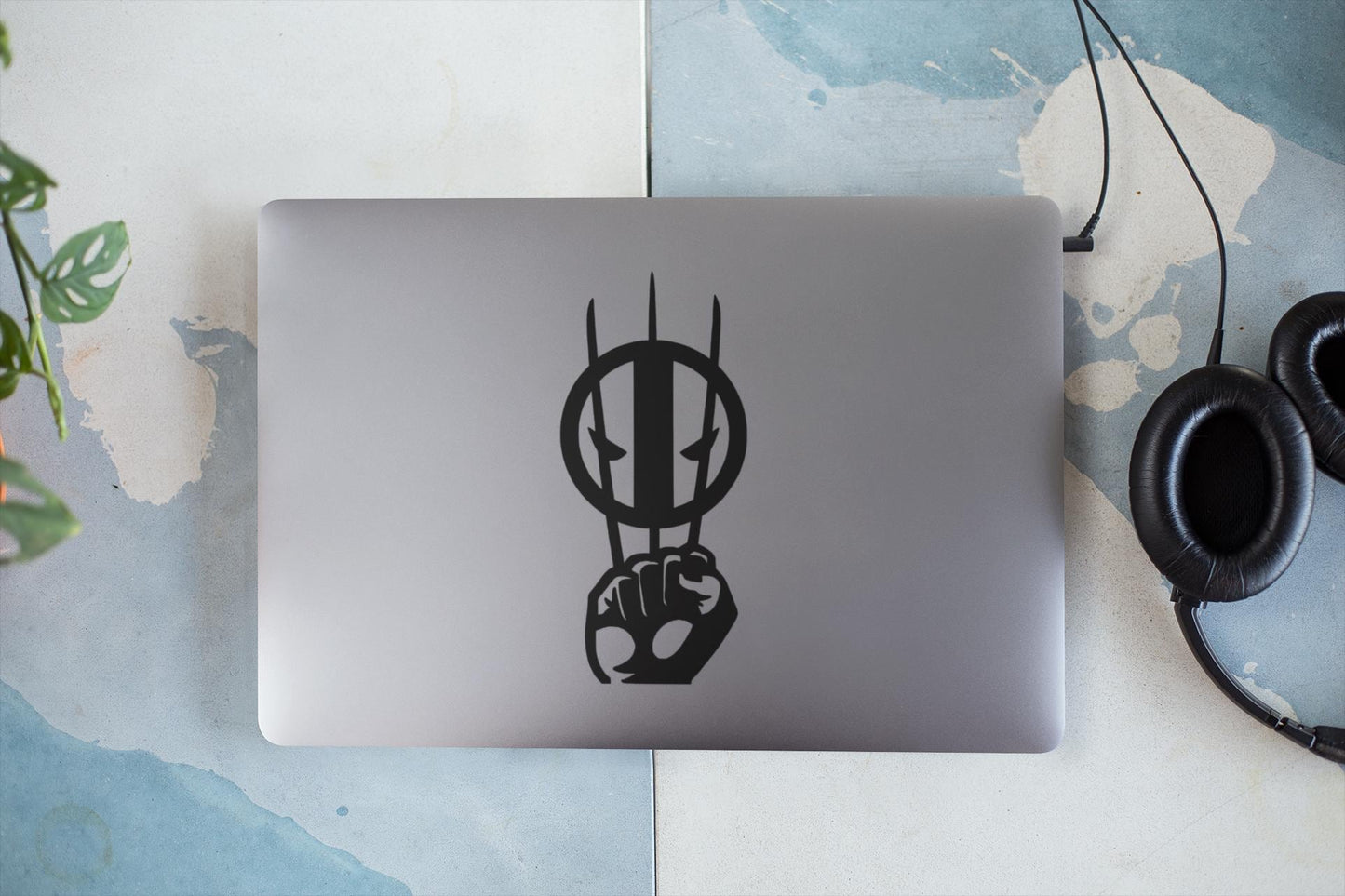 Deadpool and Wolverine Claw Vinyl decal for laptop, car, window, mirror, bumper, mug, water bottle, or more!