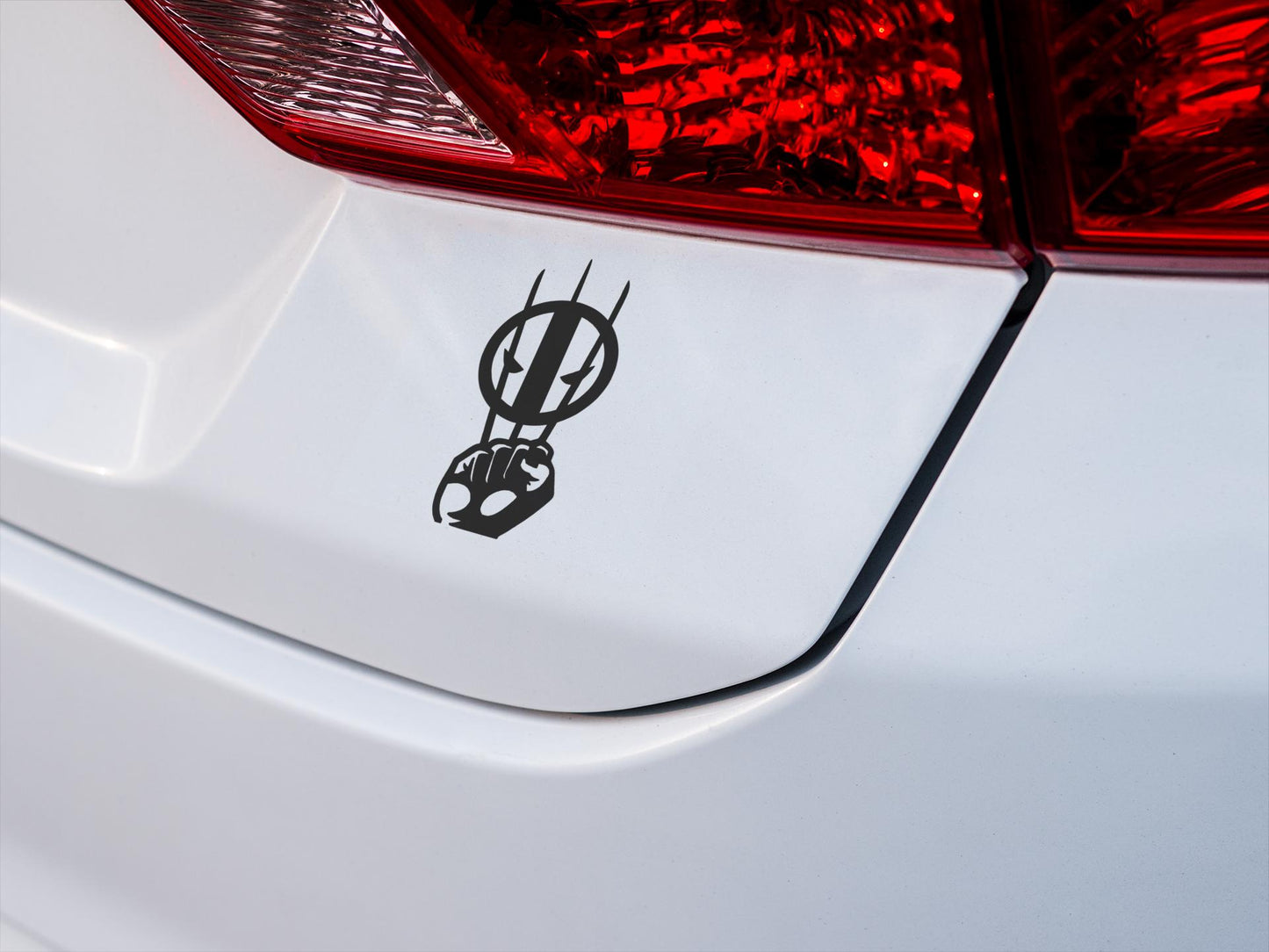 Deadpool and Wolverine Claw Vinyl decal for laptop, car, window, mirror, bumper, mug, water bottle, or more!