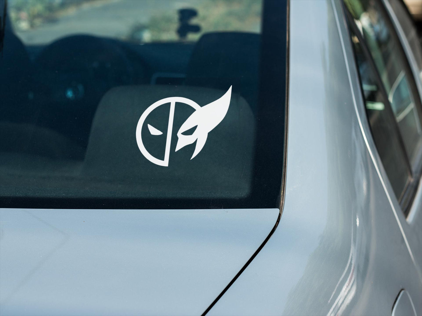 Deadpool and Wolverine Vinyl decal for laptop, car, window, mirror, bumper, mug, water bottle, or more!