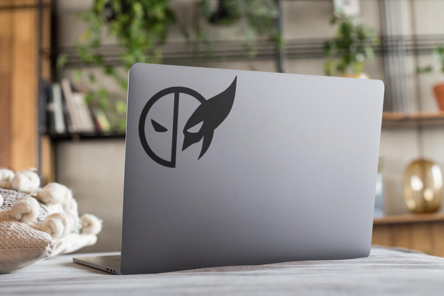 Deadpool and Wolverine Vinyl decal for laptop, car, window, mirror, bumper, mug, water bottle, or more!