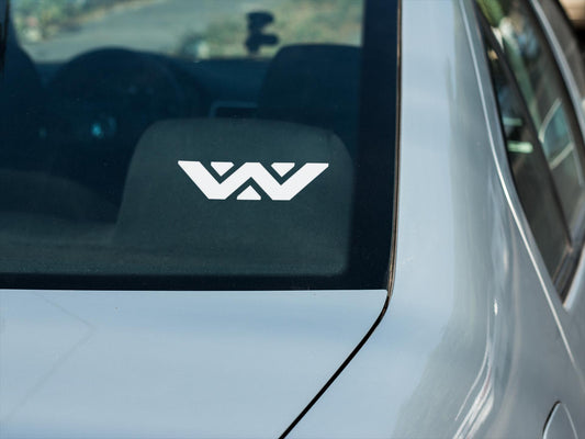 Weyland Yutani Logo Vinyl decal for laptop, car, window, mirror, bumper, mug, water bottle, or more!