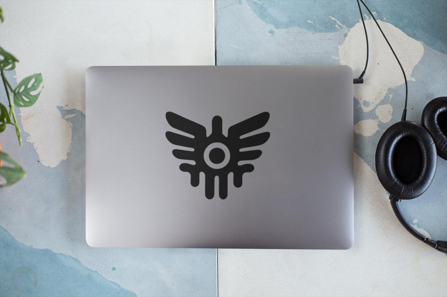 Erdrick Symbol Dragon Quest decal for laptop, car, window, mirror, bumper, mug, water bottle, or more!