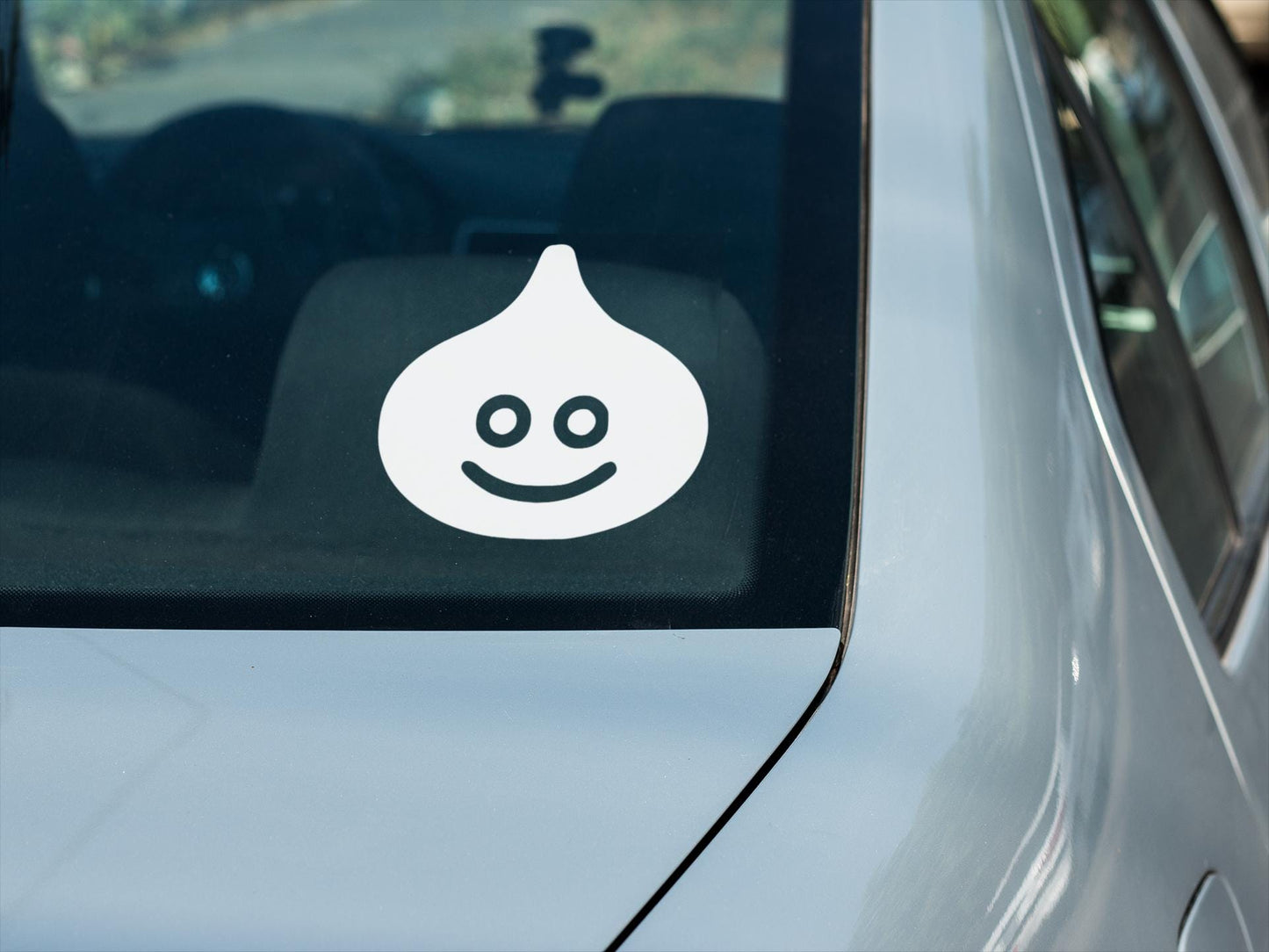 Dragon Quest Slime Vinyl decal for laptop, car, window, mirror, bumper, mug, water bottle, or more!