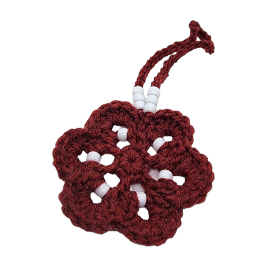 Crochet Flower Bead Toy