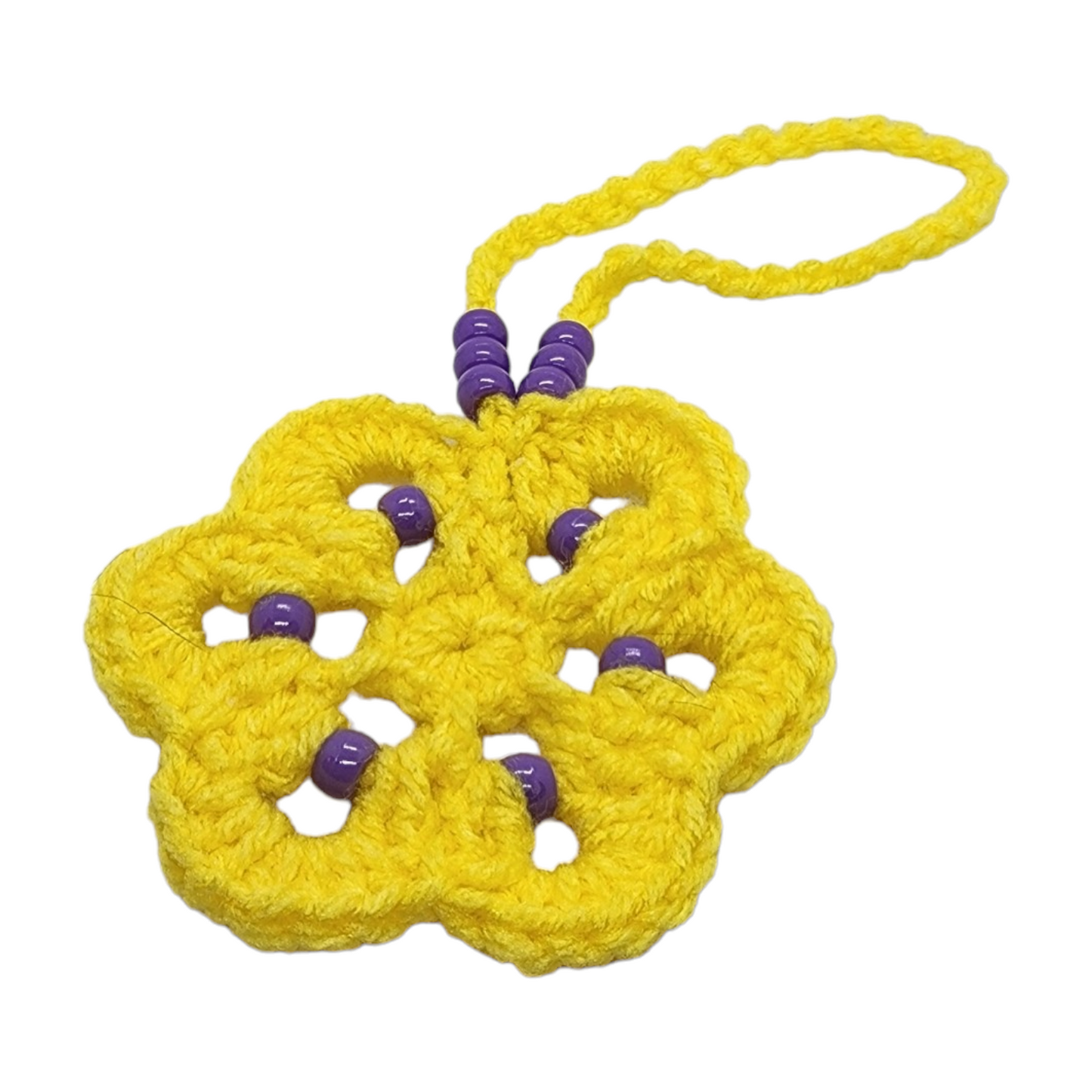 Crochet Flower Bead Toy