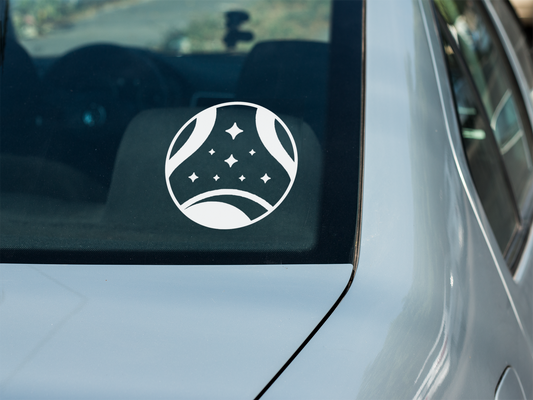 Constellation Faction Starfield Vinyl decal for laptop, car, window, mirror, bumper, mug, water bottle, or more!