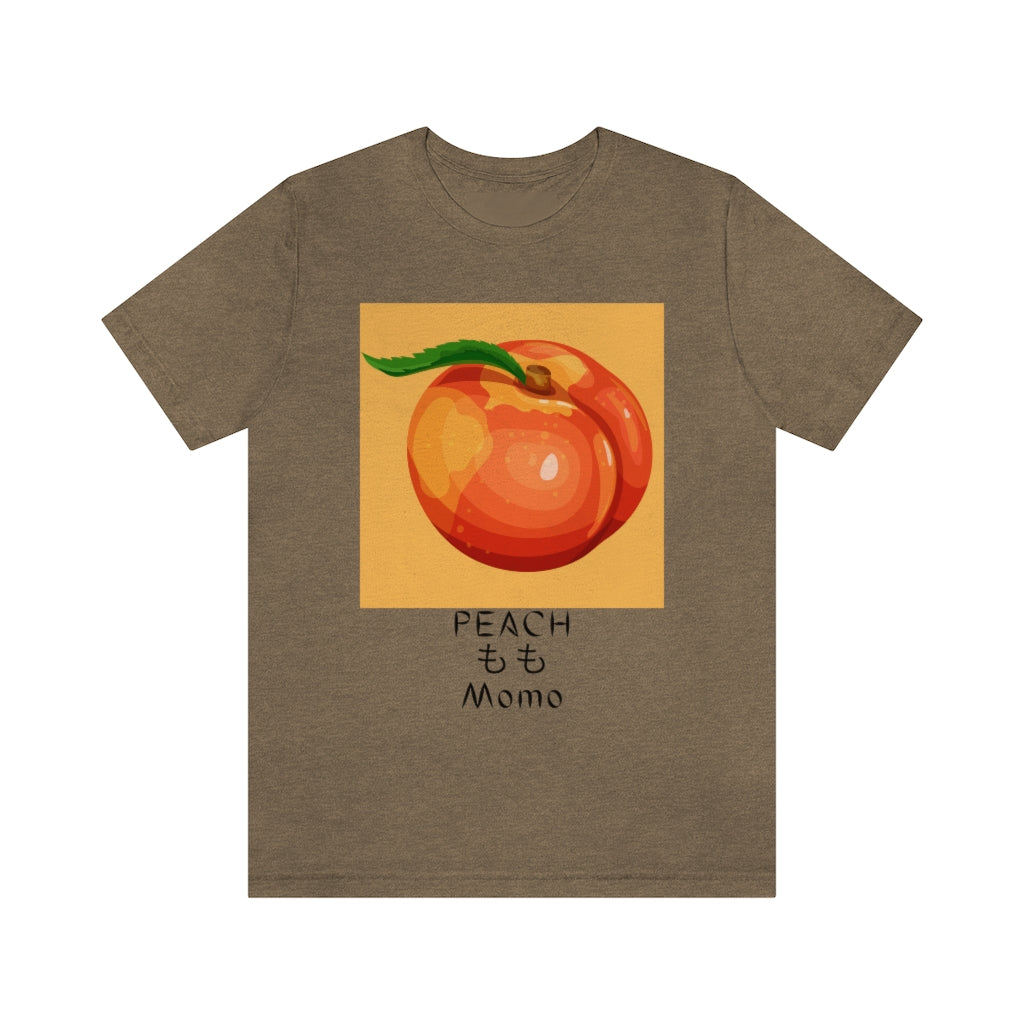 Peach Momo Unisex Jersey Short Sleeve Tee