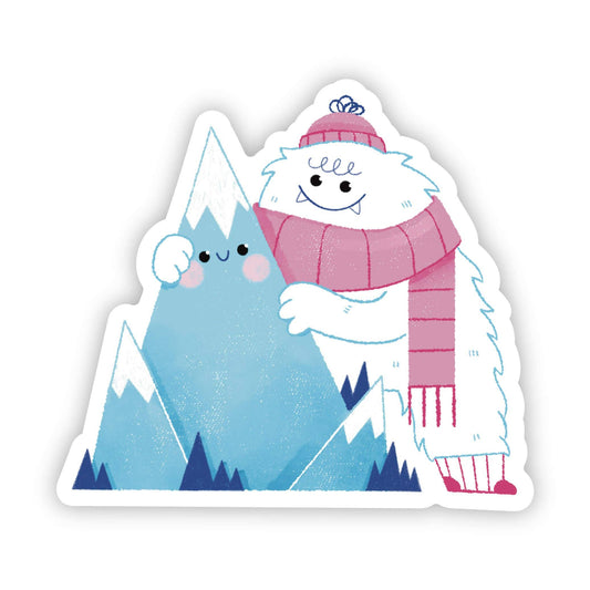 Big Moods - Yeti and Mountain Friends Sticker