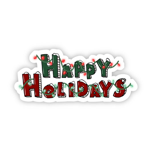 Big Moods - Happy Holidays Sticker