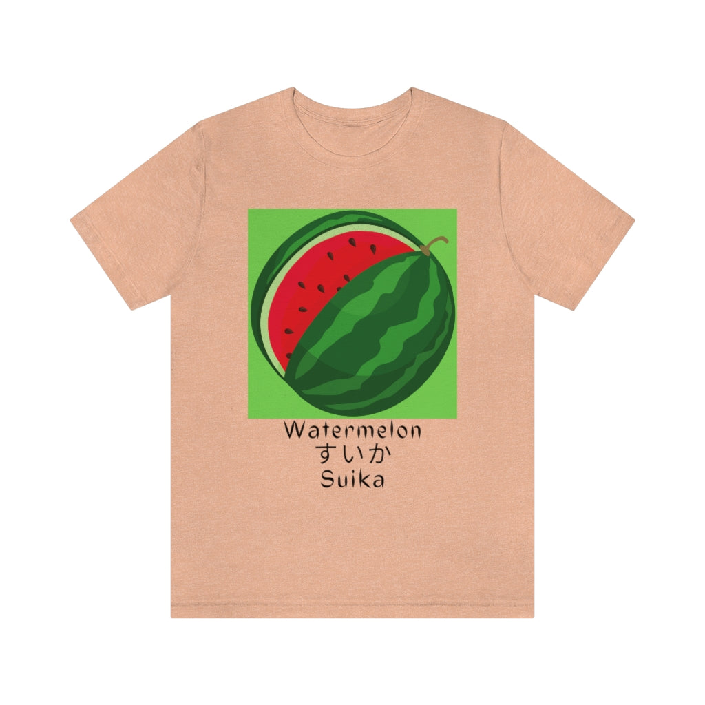 Watermelon Suika Unisex Jersey Short Sleeve Tee