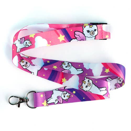 LuxCups Creative - Alpacasus Kawaii Lanyard