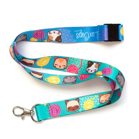 LuxCups Creative - Kitten Kawaii Lanyard