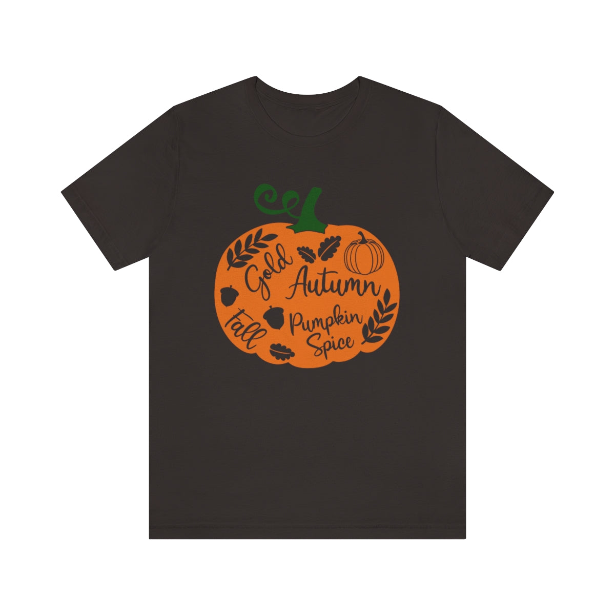 Pumpkin Autumn Fall Unisex Jersey Short Sleeve Tee