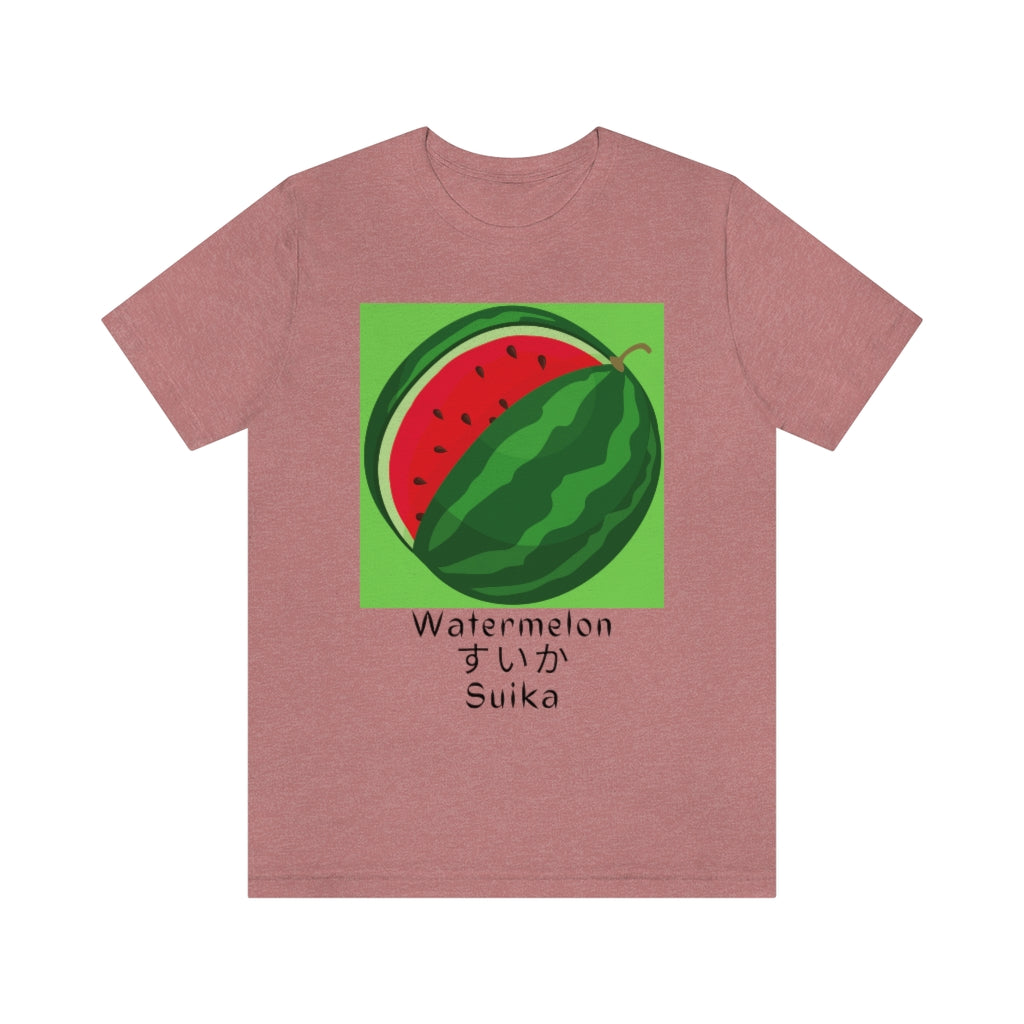 Watermelon Suika Unisex Jersey Short Sleeve Tee