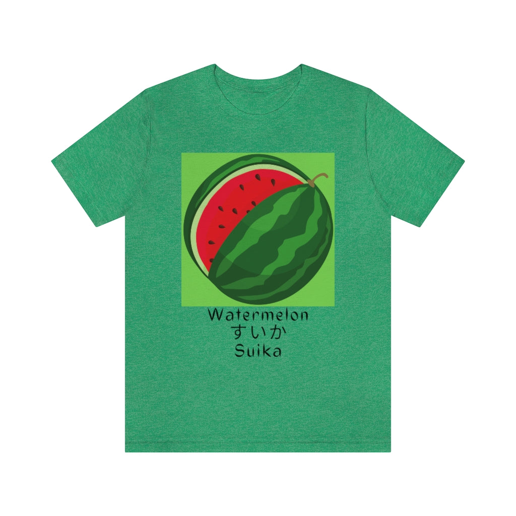 Watermelon Suika Unisex Jersey Short Sleeve Tee