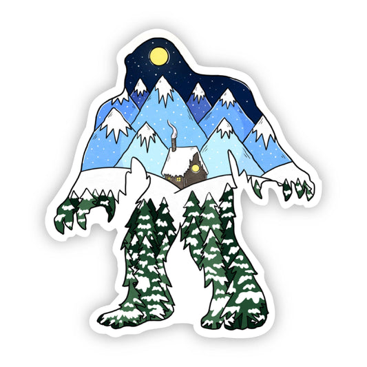 Big Moods - Yeti Holiday Sticker