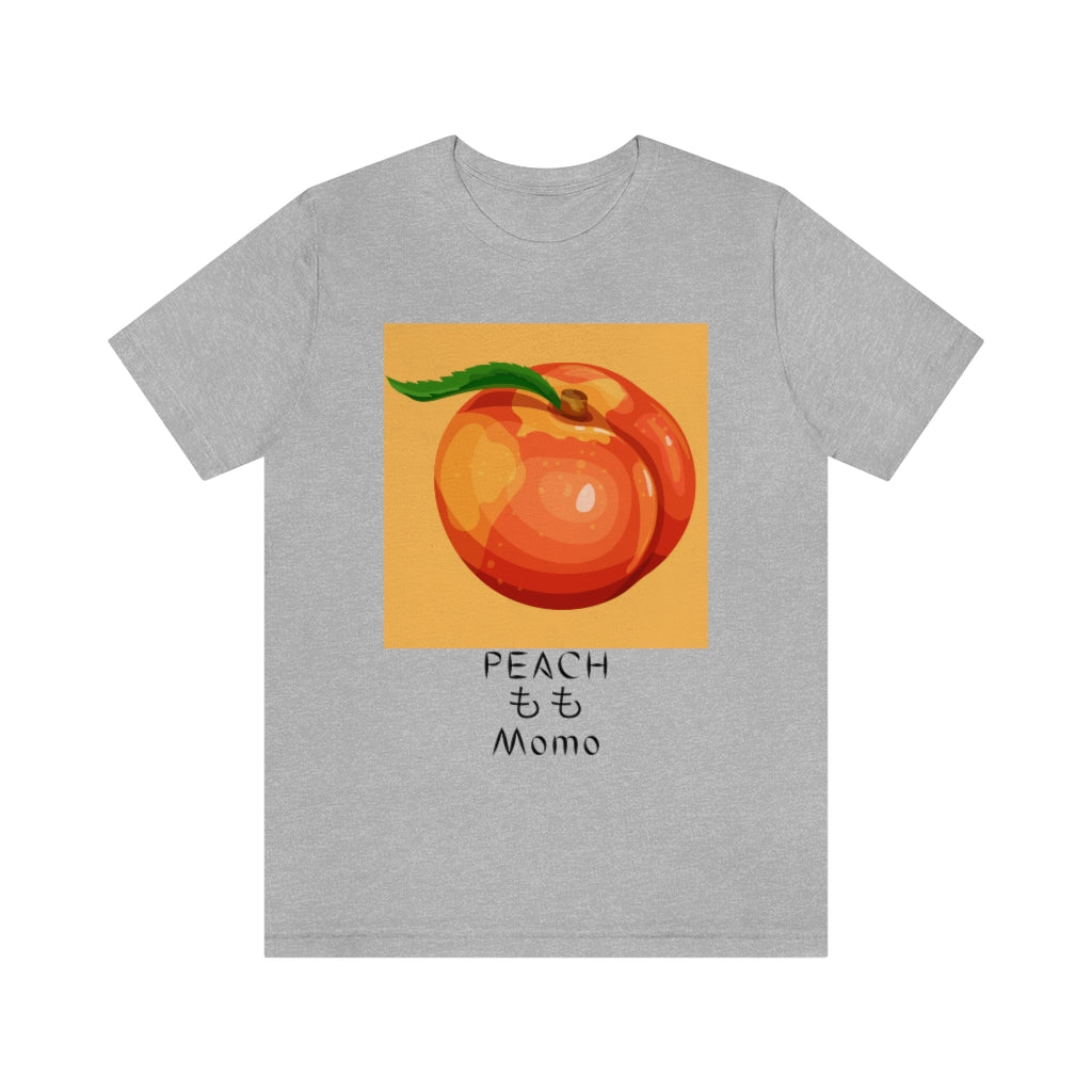 Peach Momo Unisex Jersey Short Sleeve Tee
