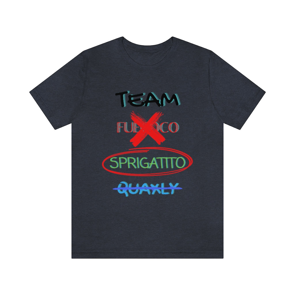 Team Sprigatito Unisex Jersey Short Sleeve Tee