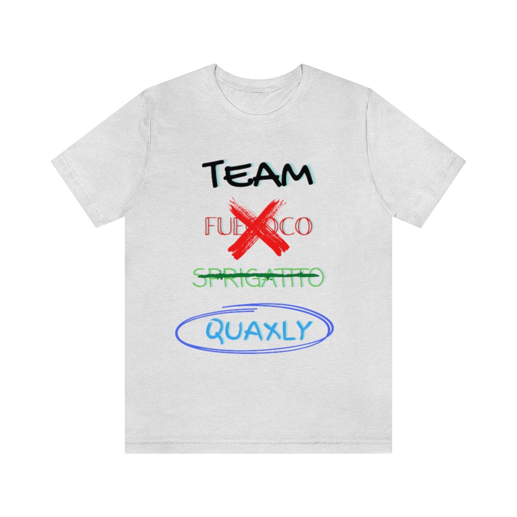 Team Quaxly Unisex Jersey Short Sleeve Tee