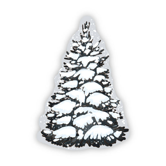 Big Moods - Snowy Tree Sticker