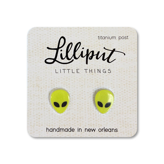 Lilliput Little Things Alien Earrings