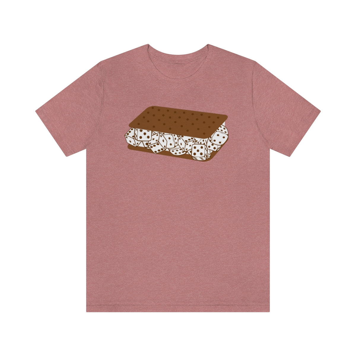 Dice Cream Sandwich Unisex Jersey Short Sleeve Tee