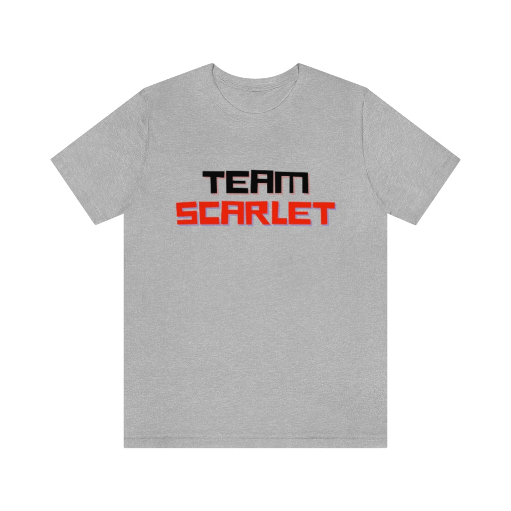 Team Scarlet Unisex Jersey Short Sleeve Tee