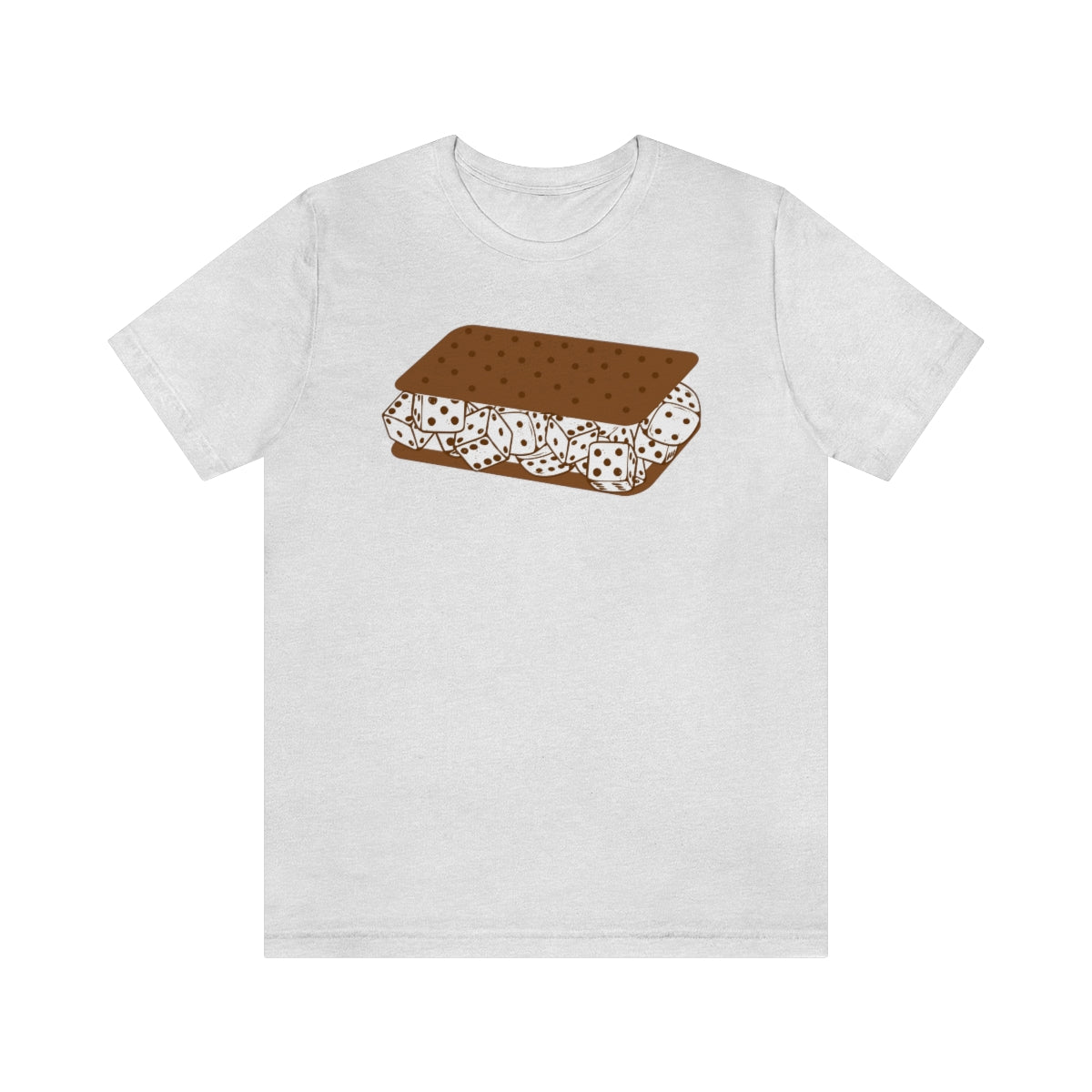 Dice Cream Sandwich Unisex Jersey Short Sleeve Tee