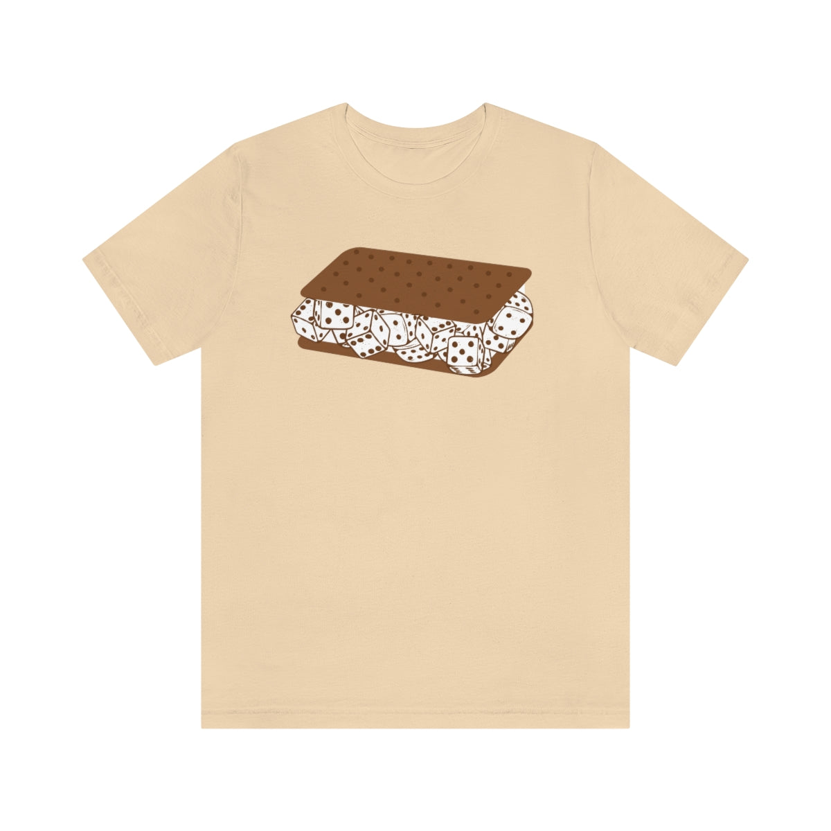 Dice Cream Sandwich Unisex Jersey Short Sleeve Tee