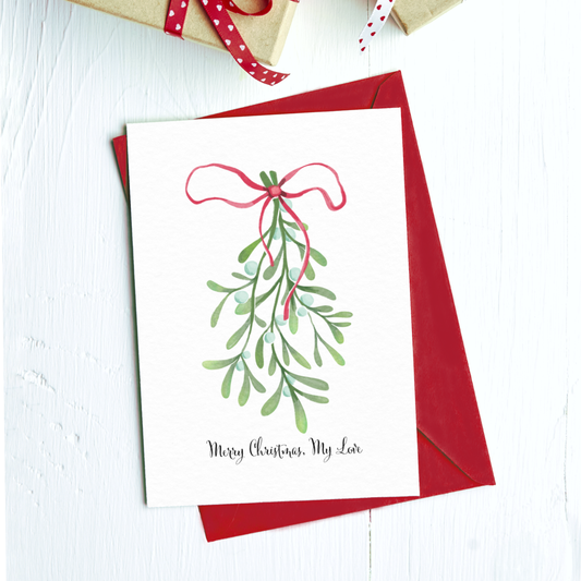 Big Moods - Merry Christmas, My Love. Greeting Card
