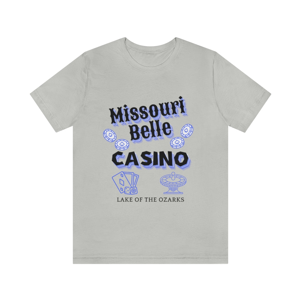 Missouri Belle Casino Lake of the Ozarks Unisex Jersey Short Sleeve Tee