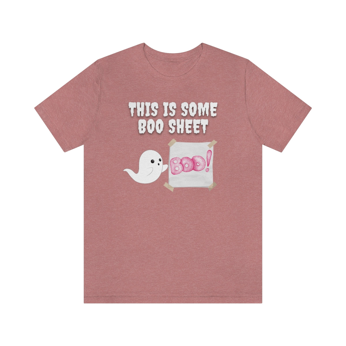 This Is Some Boo Sheet Unisex Jersey Short Sleeve Tee