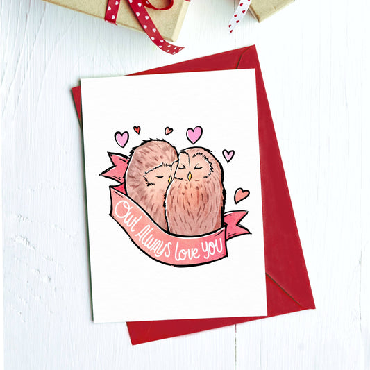 Big Moods - Owl Always Love You Card