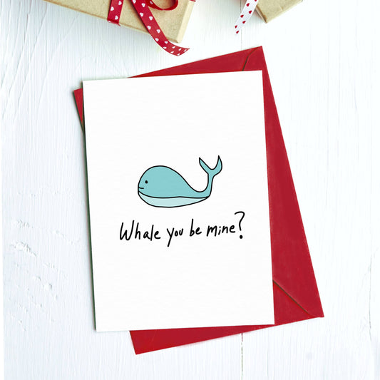 Big Moods - Whale You Be Mine Card