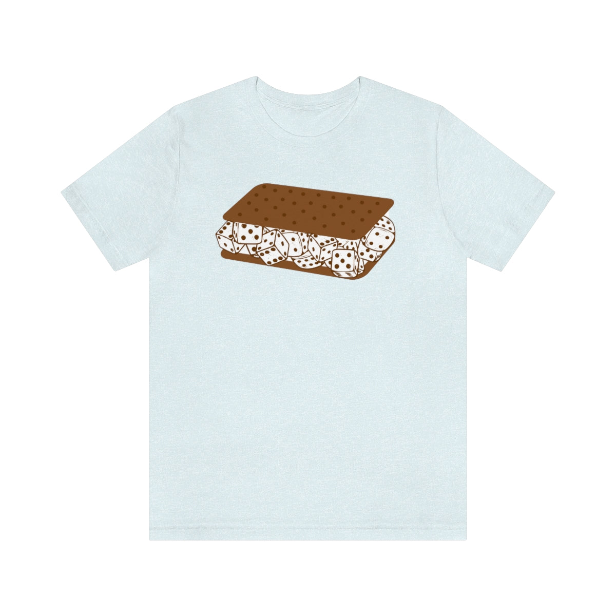 Dice Cream Sandwich Unisex Jersey Short Sleeve Tee