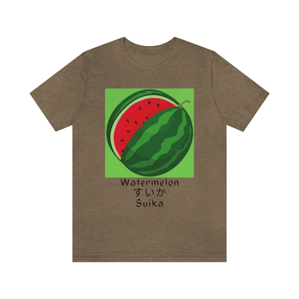 Watermelon Suika Unisex Jersey Short Sleeve Tee