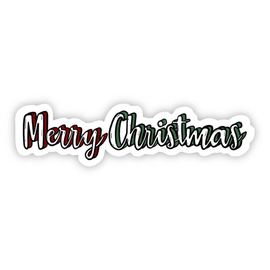 Big Moods - Merry Christmas Lettering Sticker