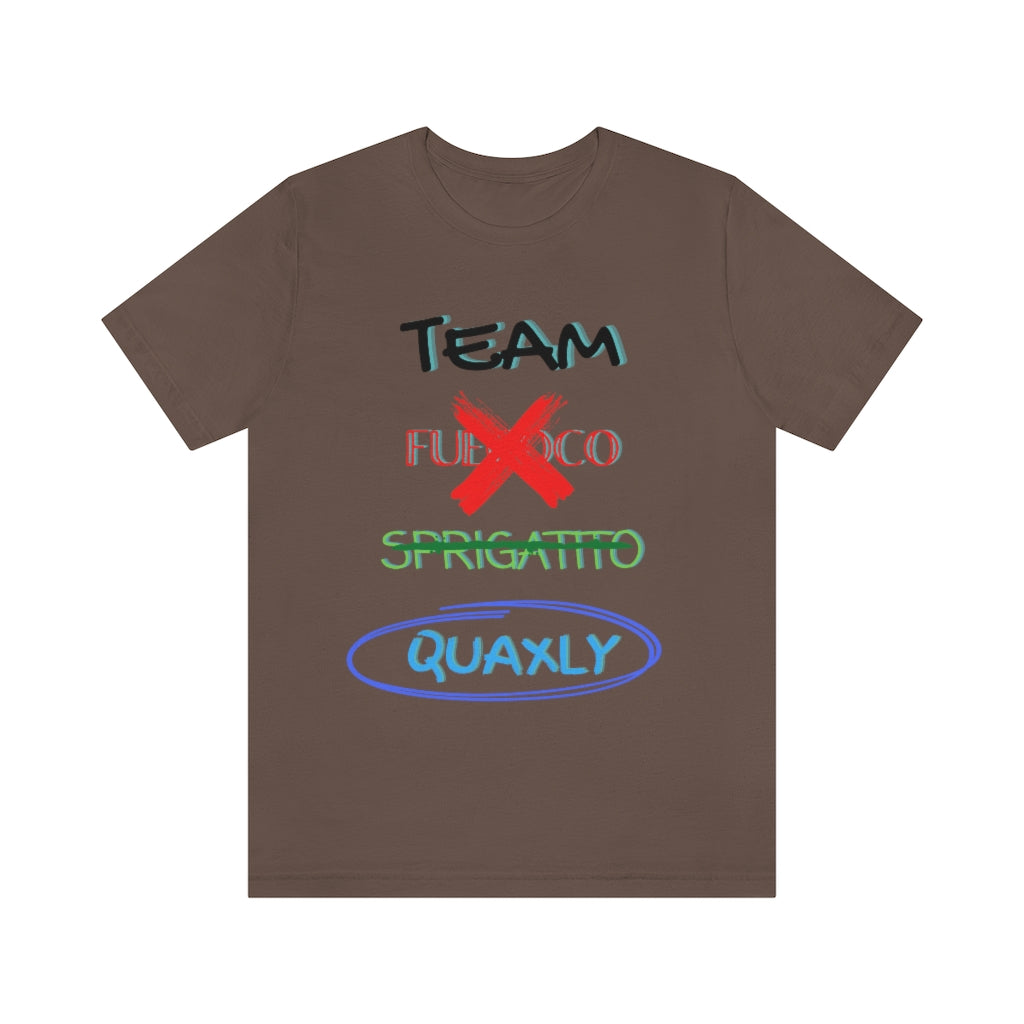 Team Quaxly Unisex Jersey Short Sleeve Tee