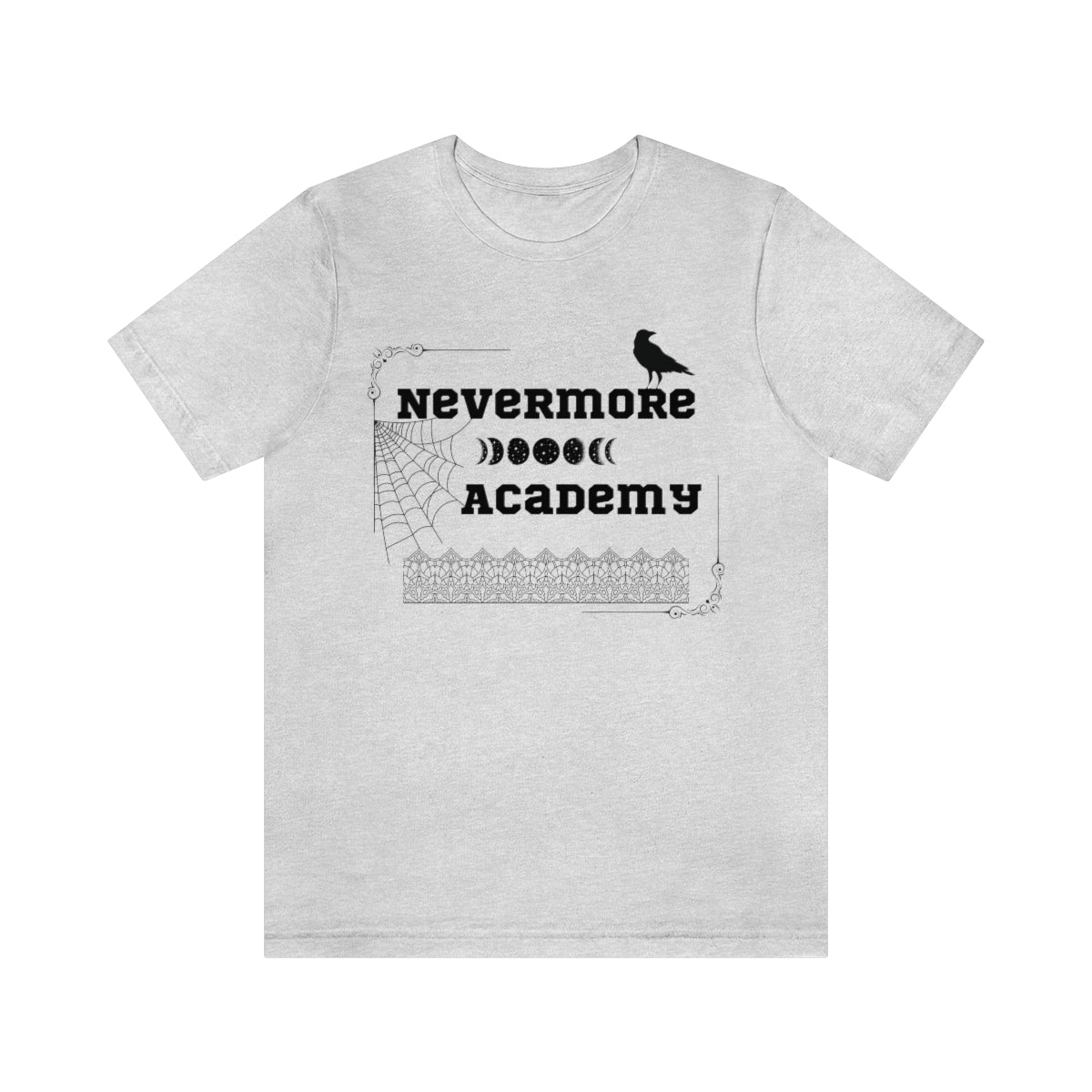 Nevermore Academy Unisex Jersey Short Sleeve Tee