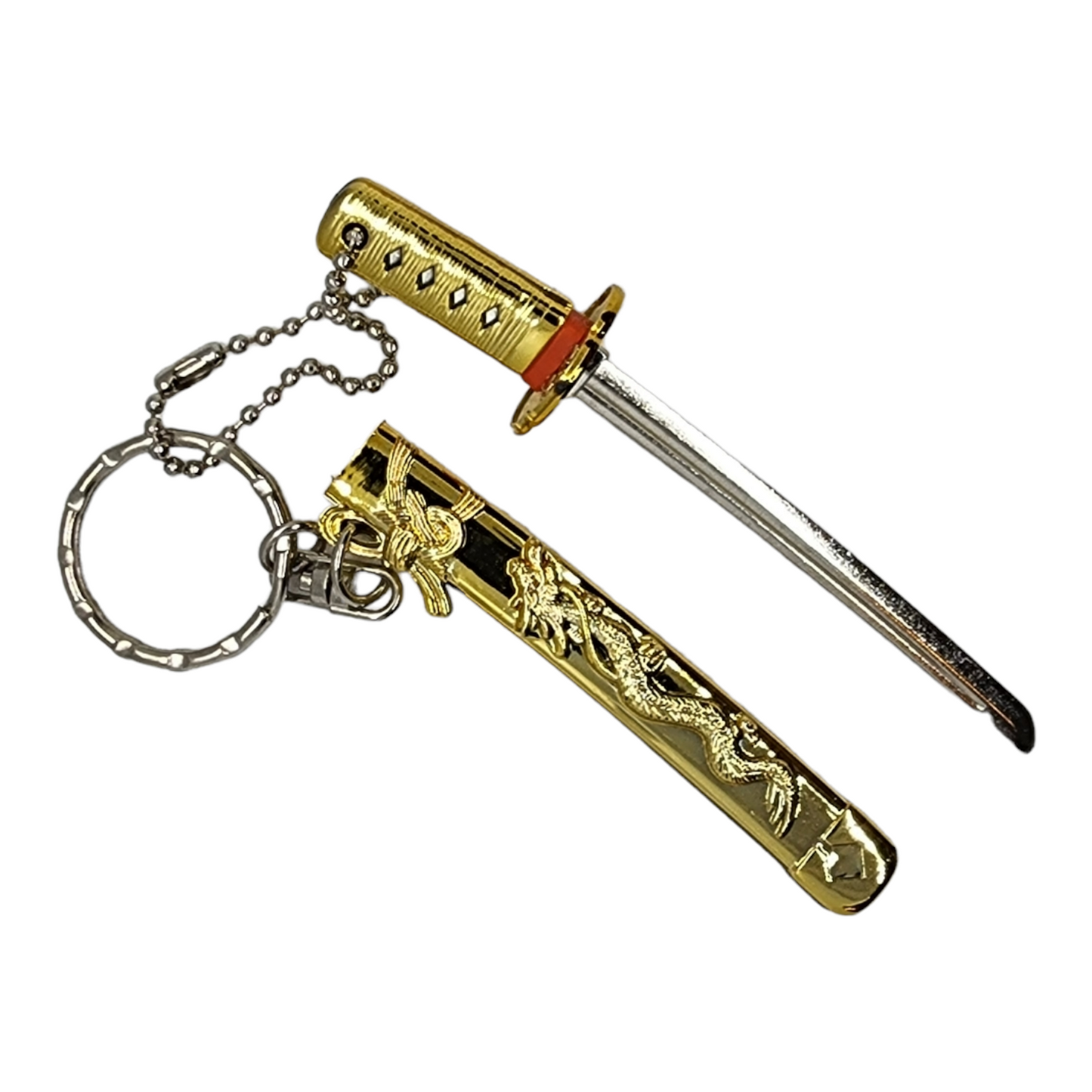 Shenlong Sword Key Ring - Gold