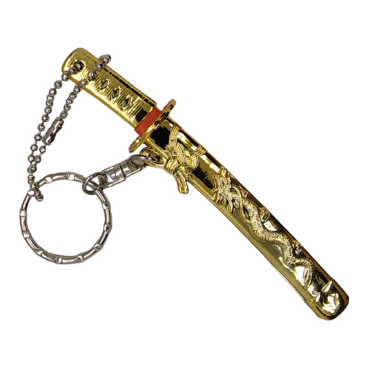 Shenlong Sword Key Ring - Gold