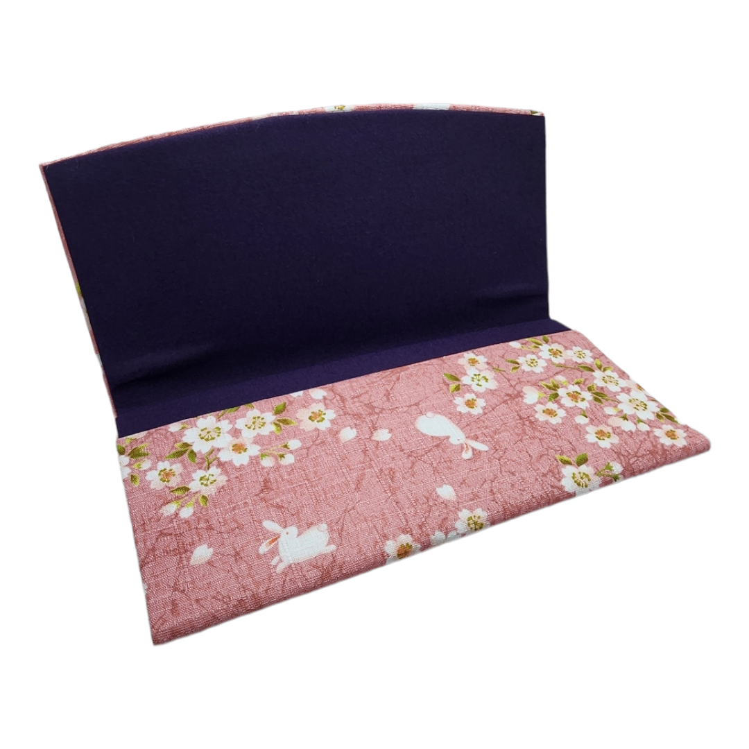 Made in Japan Sakura Rabbit Wallet - Pink
