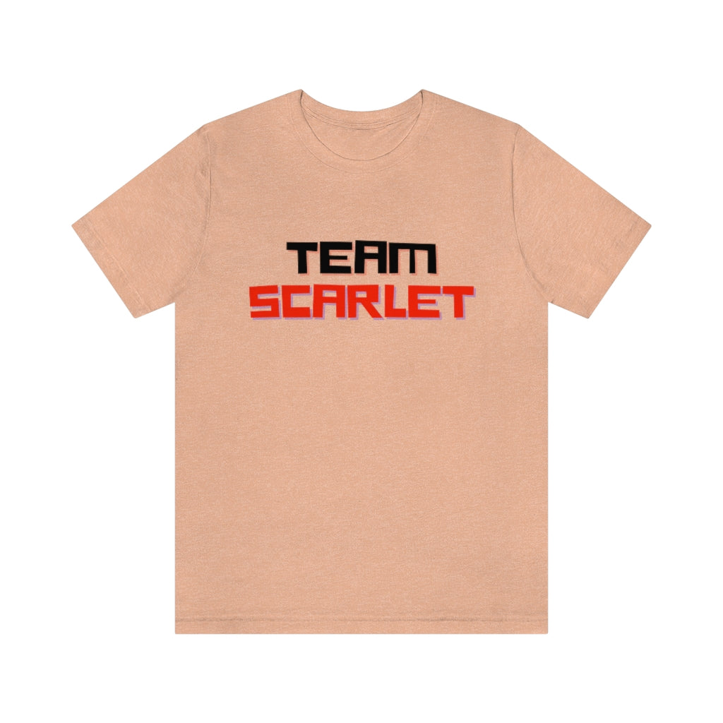 Team Scarlet Unisex Jersey Short Sleeve Tee