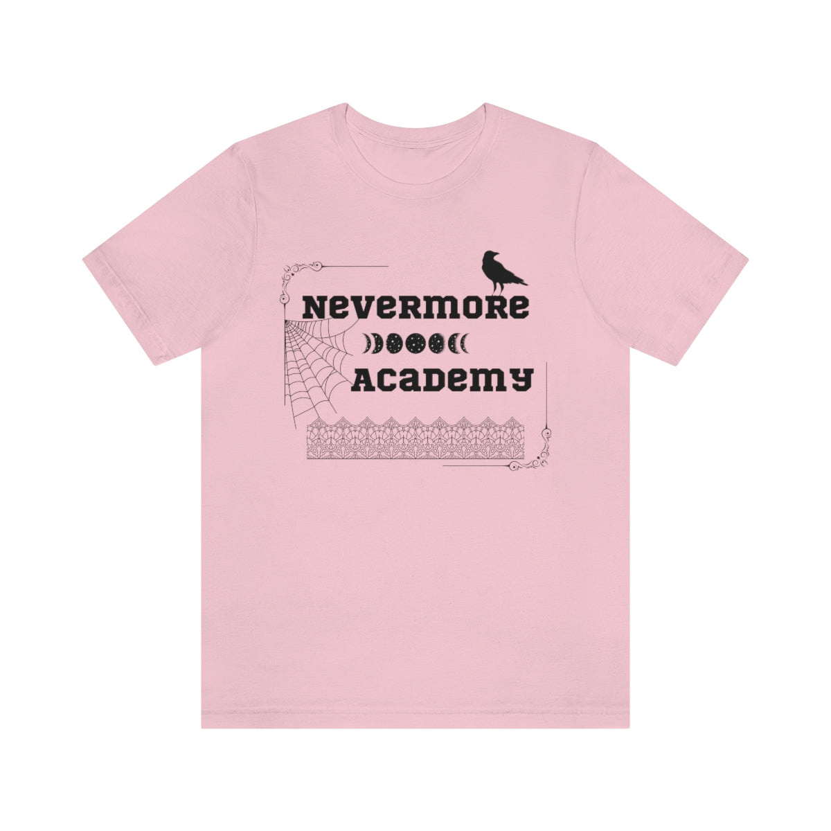 Nevermore Academy Unisex Jersey Short Sleeve Tee