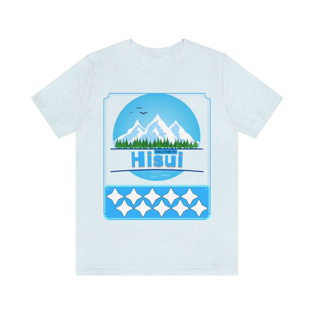 Welcome to Hisui Unisex Jersey Short Sleeve Tee