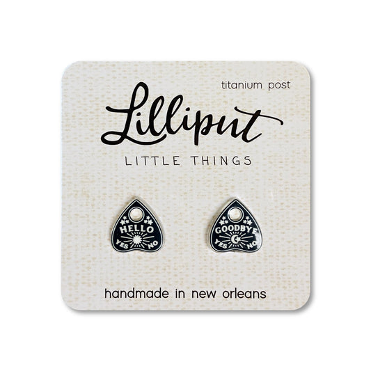 Lilliput Little Things Spooky Planchette Earrings