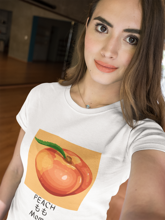 Peach Momo Unisex Jersey Short Sleeve Tee